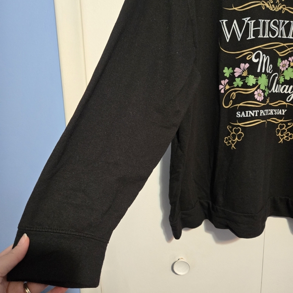 Black Saint Patrick's Day Sweatshirt - Picture 4 of 6